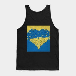 Ukraine heart Tank Top